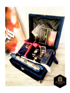 Velvet Gift Box with 6 inch Quran package