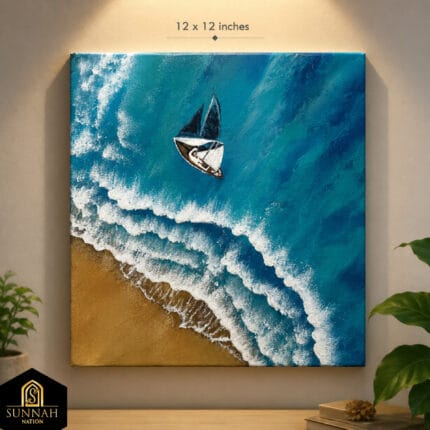 12×12 Inch Hand Painted Canvas Wall Frame