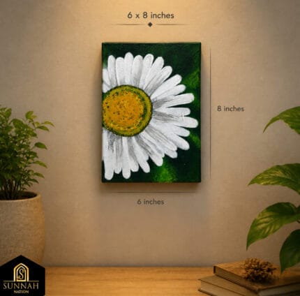 6×8 Inch Hand Painted Canvas Wall Frame