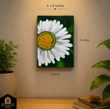 6×8 Inch Hand Painted Canvas Wall Frame