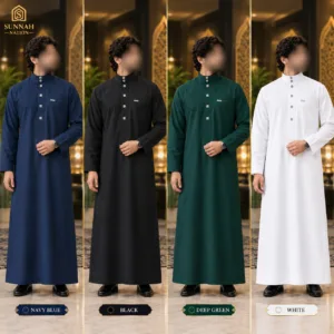 Premium Men’s Jubba – Stylish Islamic Thobe | Soft & Comfortable Fabric | Sunnah Nation