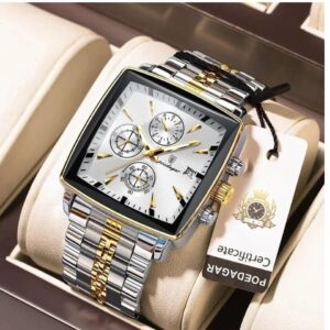 Poedagar 866 Luxury Men’s Watch – 100% Original & 100% Waterproof | লাক্সারি পুরুষদের ঘড়ি 📝 Product Description Poedagar 615 Luxury Men’s Watch — আধুনিক ও স্টাইলিশ পুরুষদের জন্য আকর্ষণীয় ডিজাইনের একটি লাক্সারি ঘড়ি। এর Premium Design ও Elegant Look আপনার ব্যক্তিত্বকে করে তুলবে আরও স্মার্ট ও আকর্ষণীয়। ✅ 100% Original Product — অরিজিনাল পোয়েডাগার ঘড়ি। 💧 100% Waterproof — পানিরোধী সুবিধা। ✨ Premium Luxury Design — আকর্ষণীয় ও স্টাইলিশ ডিজাইন। ⌚ Day & Date Display — তারিখ ও বার দেখার সুবিধা। 🌙 Luminous Feature — অল্প আলোতে সময় দেখতে সহায়ক। ⭐ Key Features - Brand: Poedagar - Model: 615 - Product Type: Luxury Men’s Wristwatch - Movement: Quartz - Display: Day & Date - Design: Premium & Fashionable - Suitable For: Office, Casual Wear, Party & Gift 🛒 Why Choose Poedagar 615? নিজের Fashion ও Style-এ যোগ করুন নতুন মাত্রা। Poedagar 615 Luxury Watch হতে পারে আপনার প্রতিদিনের ব্যবহার কিংবা প্রিয়জনকে উপহার দেওয়ার জন্য দারুণ একটি পছন্দ। অর্ডার করতে আজই যোগাযোগ করুন! আপনার পছন্দের Luxury Men’s Watch সংগ্রহ করুন।